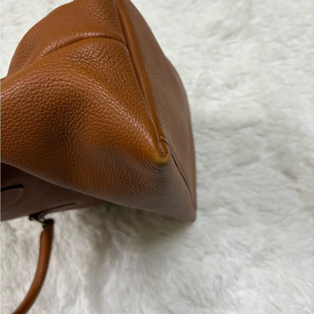 Dooney & Bourke Tan Leather Satchel